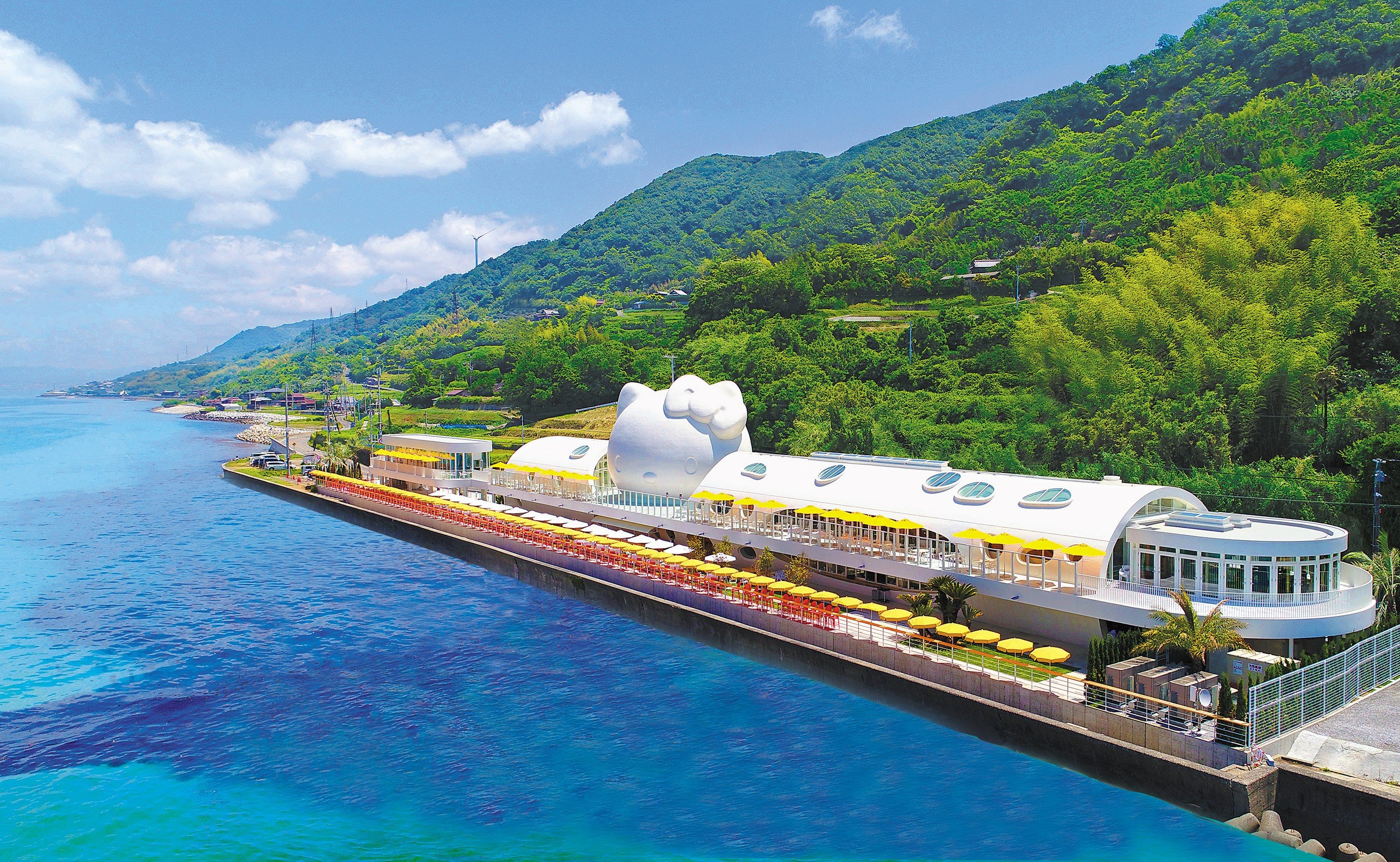 施設から見る【HELLO KITTY SMILE】